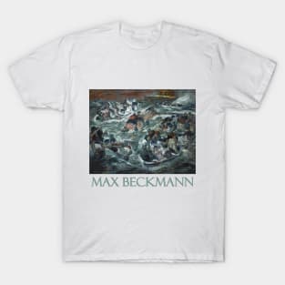 Sinking of the Titanic by Max Beckmann T-Shirt